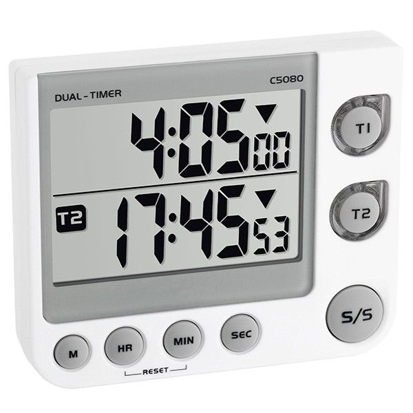 TFA 38.2025 Dijital Zamanlayıcı Kronometre '2 Ekranlı'