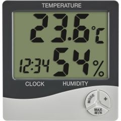 TFA 30.5058.02 Sıcaklık ve Nem Ölçer (Alarm, Saat ve Tarih Içerir)Thermo-Higrometre