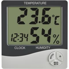 TFA 30.5058.02 Sıcaklık ve Nem Ölçer (Alarm, Saat ve Tarih Içerir)Thermo-Higrometre