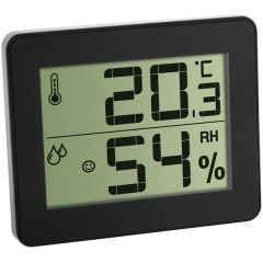 TFA 30.5027.01 Sıcaklık Ve Nem Ölçer Siyah