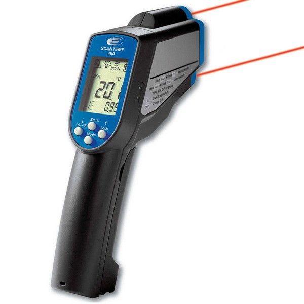 TFA 31.1123 'ST-490'  (-60°C . . . +1000°C) Çift Lazerli Infrared Kızılötesi Sıcaklık Ölçer