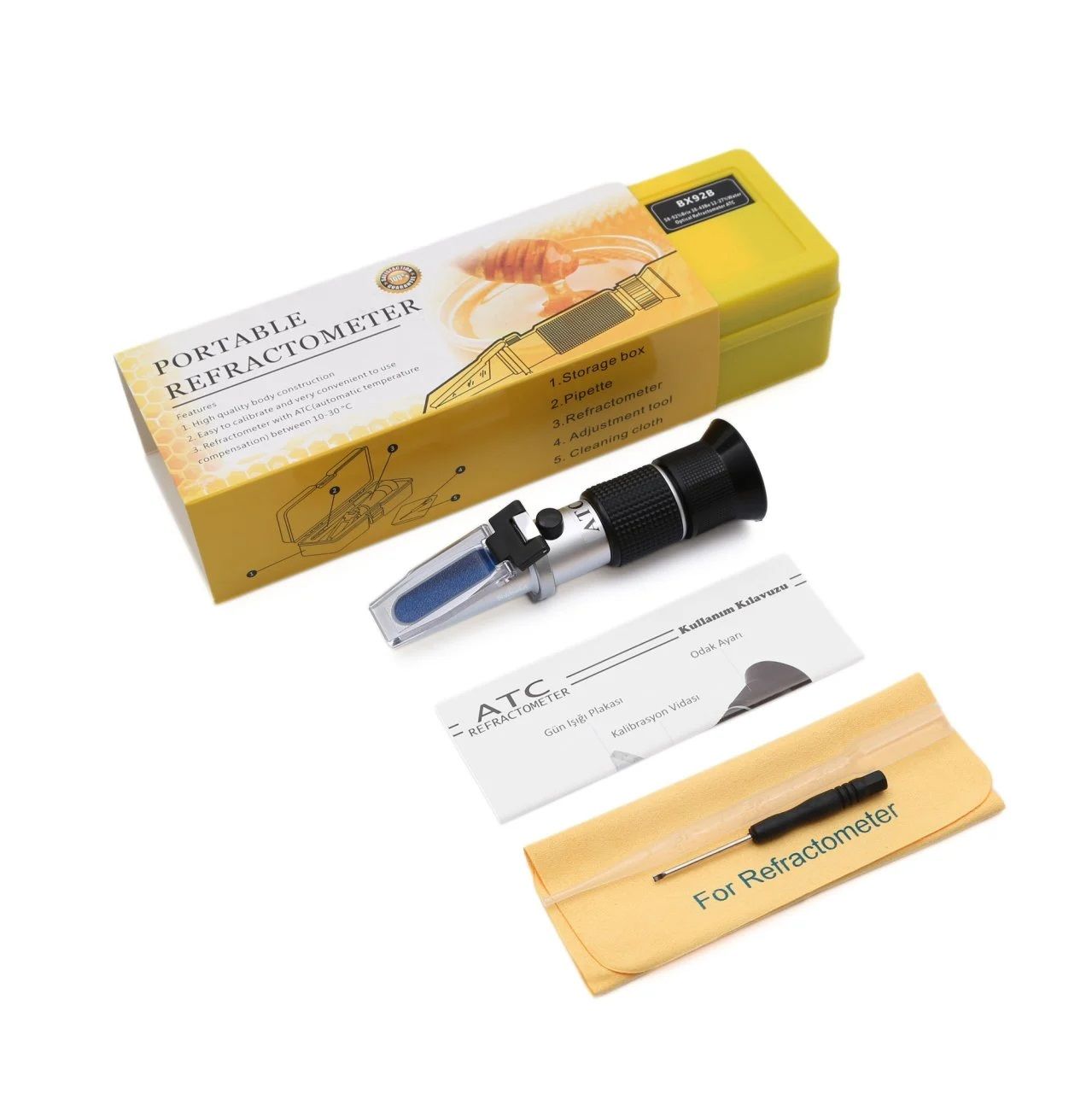 ATC  58-90% Brix Bal Refraktometresi