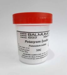 Potasyum İyodür 50 gram Minimum %99 Saflık