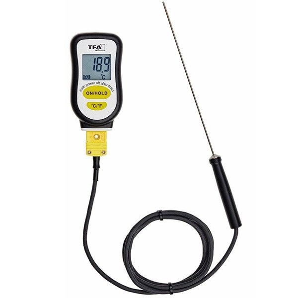 TFA 14.1552.01 K Tipi Prob Okuyucu Termometre ve Prob (ALMAN MARKASI)