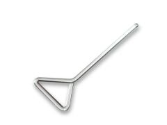 ÜÇGEN BAGET(DRİGALSKİ SPATÜLÜ )BOROSİLİKAT 145x35x6 MM