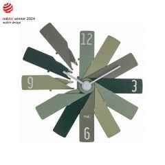TFA 60.3020.04 Tasarım Duvar Saati (Yeşil)  Clock in the Box