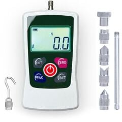 AMF-50 Dinamometre Dijital İtme Çekme Kuvveti Ölçer | 50 Newton | 0,25N | Tek Bağlantılı