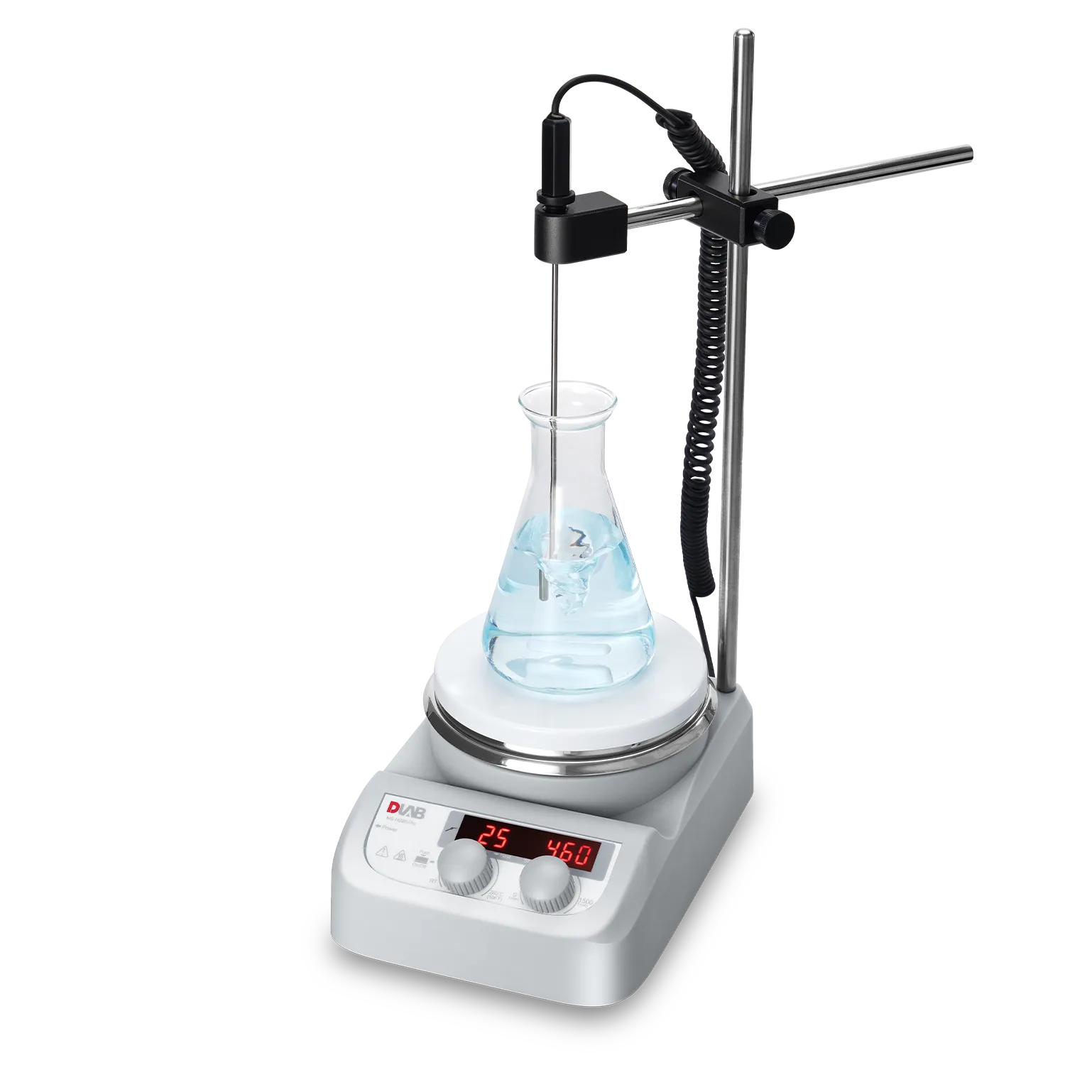 DLAB MS-H280-Pro SET1 Isıtıcılı Manyetik Karıştırıcı 200... 1.500 rpm / RT... 280 ℃ / 3 L