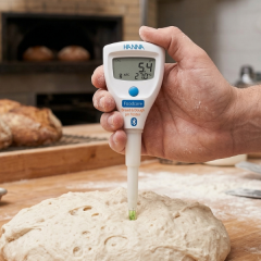 Hanna HI9810382 Ekmek ve Hamur pH Test Cihazı | Bluetooth Bağlantılı